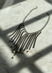 the fringe necklace